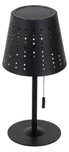 Venkovní stolní lampa černá včetně LED 3-stupňově stmívatelná na solární - Ferre