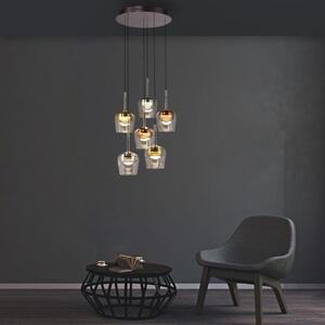 Paul Neuhaus Závěsné LED svítidlo Q-KON, 41W, ø 50 cm, 2700-5000K, Smart Home