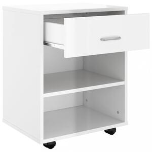 Skříňka na kolečkách DTD Dekorhome Dub sonoma