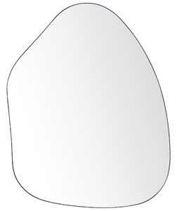 Zrcadlo PUTEAUX 70 cm 92 cm Kov Černá