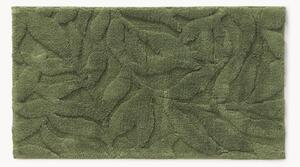 Koupelnová předložka se strukturovaným povrchem Leaf, protiskluzová