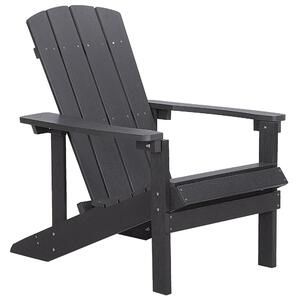 Zahradní židle ADIRONDACK Tmavě šedá