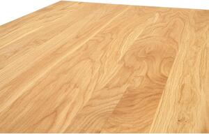 Jídelní stůl z masivu ANKARA dub divoký Velikost stolu 120x80