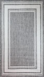 Venkovní kusový koberec Country Antracite 11515 A2 - šedý - 60x110cm