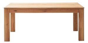 Rozkládací jídelní stůl z masivu ANTADO dub divoký Velikost stolu 140x90