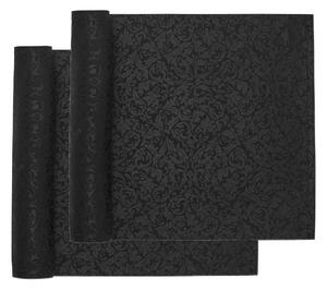 Livarno® Ubrus, 130 x 170 cm / Sada běhounů, 50 x 150 cm, 2 kusy (50 x 150 cm, černá) (100397043002)