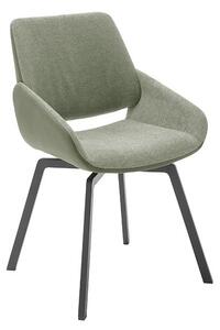 Jídelní otočná židle AMPOSTA olive