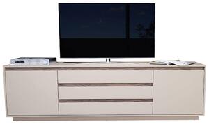 NÍZKÁ KOMODA, barvy ořechu, kašmírová, 220/64/45 cm Stylife - TV stolky & komody pod TV