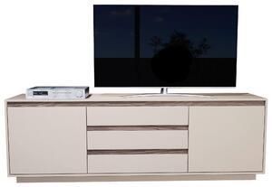 NÍZKÁ KOMODA, barvy ořechu, kašmírová, 190/64/45 cm Stylife - TV stolky & komody pod TV