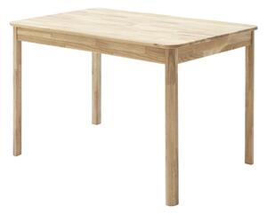 Jídelní stůl OSKAR masivní dub divoký Velikost stolu 120x80