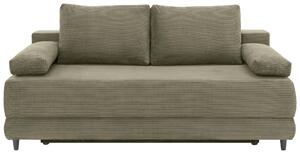 ROZKLÁDACÍ POHOVKA, textil, olivově zelená Carryhome - Rozkládací sedačky