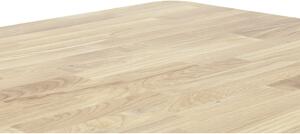 Jídelní stůl OSKAR masivní dub divoký Velikost stolu 80x80