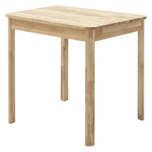 Jídelní stůl OSKAR masivní dub divoký Velikost stolu 60x80