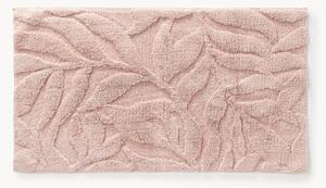 Koupelnová předložka se strukturovaným povrchem Leaf, protiskluzová