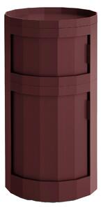 HAY Úložný stolek Facet 110, Burgundy