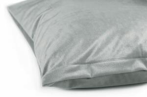 Biante Sametový povlak na polštář SV-029 Cementově šedý 50 x 70 cm