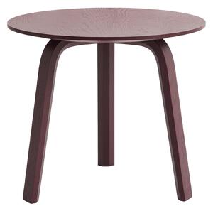 HAY Odkládací stolek Bella Ø45 x 39, Dark Bordeaux