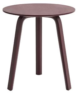 HAY Odkládací stolek Bella Ø45 x 49, Dark Bordeaux