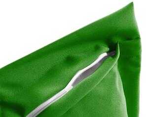 Biante Dekorační povlak na polštář s lemem Rongo RG-061 Sytě zelený 40 x 60 cm