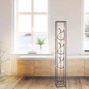 Paul Neuhaus Stojací LED lampa SELINA, 35W, v. 139,5 cm, 3000K stmívatelná