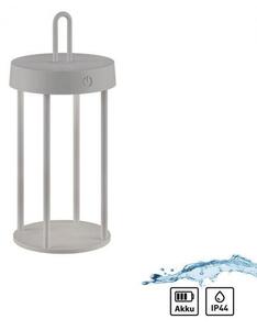 LD 19300-40 ANSELM LED stolní lampa na baterie mobilní 28cm dotykový stmívač IP44 zahradní svítidlo 2700K - JUST LIGHT