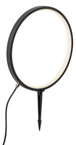LD 19510-18 ZIRKULU LED venkovní svítidlo se zápichem průměr 32cm černá IP65 s časovačem do zahrady 3000K - JUST LIGHT