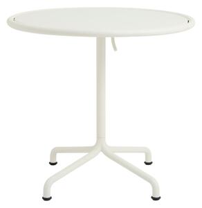 HAY Zahradní stolek Deville, Ø80, Cream White