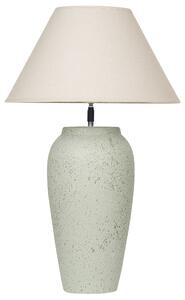 Stolní lampa AMBLO Keramika Krémově bílá