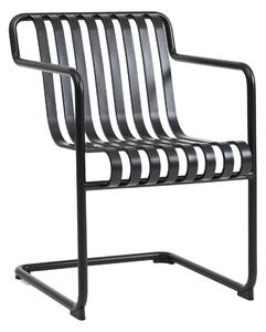 HAY Zahradní židle Palissade Cantilever Dining Armchair, Anthracite