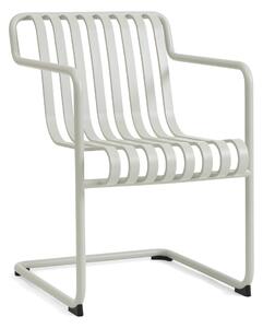 HAY Zahradní židle Palissade Cantilever Dining Armchair, Sky grey