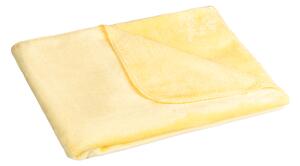 BELLATEX Přikrývka Korall micro Vanilková 75x100 cm