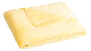BELLATEX Přikrývka Korall micro Vanilková 100x150 cm