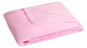 BELLATEX Přikrývka Korall micro Růžová 100x150 cm