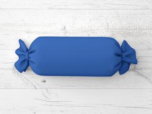Biante Polštář válec bonbon Rongo RG-059 Modrý 15x40 cm