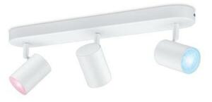 Philips Stropní bodové svítidlo WiZ IMAGEO 8719514551916 LED GU10 3x4,9W 3x345lm 2200-6500K RGB IP20 CRI90 bílé, stmívatelné