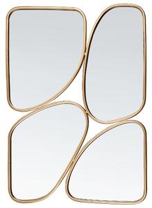 Zrcadlo DIANCEY 70 cm 100 cm Kov Zlatá