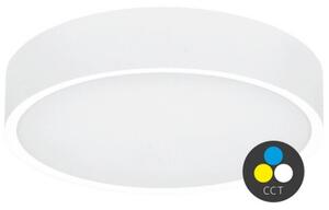 Stropní LED svítidlo Ecolite MARTIN WMAT350-25W/BI 3000/4000K bílá IP65