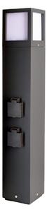 IMPR 733064 Deko-Light stojací svítidlo Facado Socket 220-240V AC/50-60Hz E27 1x max. 20,00 W 650 mm tmavěšedá