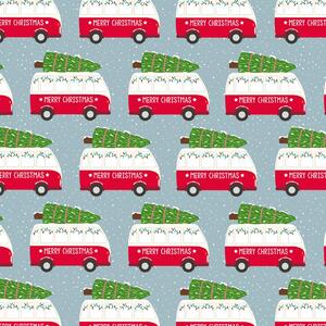 Vánoční balicí papír Camper Van