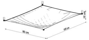 Stropní svítidlo SOLLUX Luna 1 G13 2x9W včetně světelného zdroje tkanina bílá SL.0737