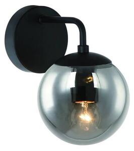 Open Design OR81411 - Nástěnná lampa BAO 1xE27/8W/230V černá/kouřová šedá