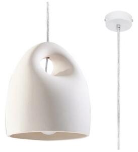 Závěsné svítidlo SOLLUX Bukano E27 1x60W bez zdroje keramika bílá SL.0842