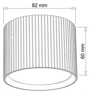 BRILAGI - Bodové svítidlo STRIPY 1xGX53/15W/230V tmavě zelená