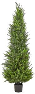 Umělá rostlina CEDAR TREE 153 cm Zelená