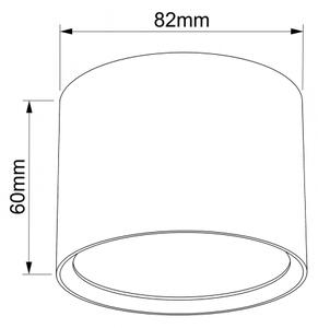 BRILAGI - Koup. bodové svítidlo SMOOTH 1xGX53/15W/230V 60x82 mm dekor dubu IP54
