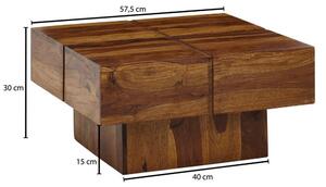 Konferenční Stolek Z Masivního Dřeva Š: 57,5cm
