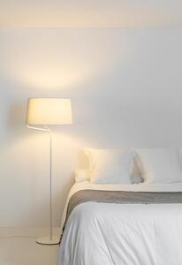 BERNI bílá stojací lampa - FARO