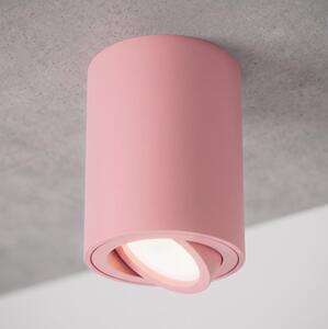 BRILAGI - Bodové svítidlo MIA 1xGU10/30W/230V 100x80 mm růžová