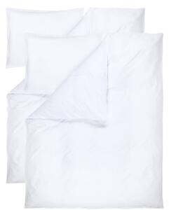 Livarno® Sada saténového ložního povlečení, 140 x 200 cm, 70 x 90 cm, 2dílná, bílá (800014559)