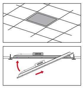 LED panel McLED Office 6060 UGR<19 Backlit 30W 4000K neutrální bílá ML-413.557.32.0
